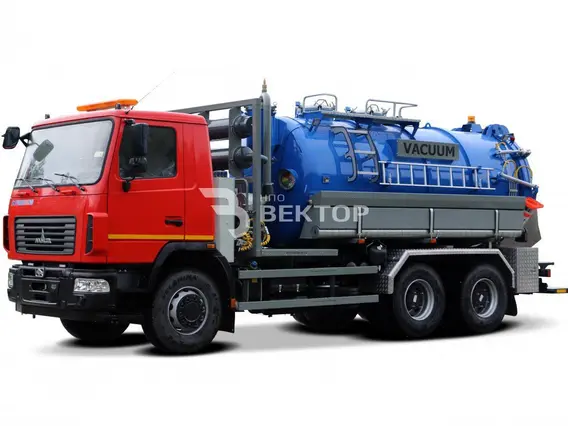 Вакуумная автоцистерна МАЗ 6312  б/у