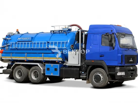 Вакуумная автоцистерна МАЗ 6312  б/у