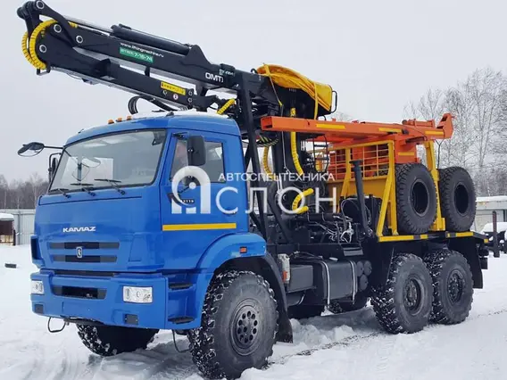 Лесовоз с КМУ Камаз 43118 2025 года новый фото 6