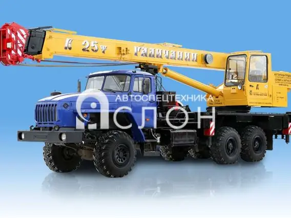 Автокран Урал 4320 2025 года новый