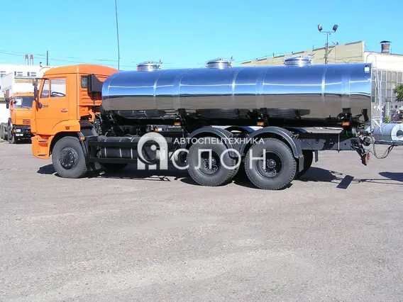 Пищевая автоцистерна АЦПТ Камаз 65115 2025 года новый фото 3
