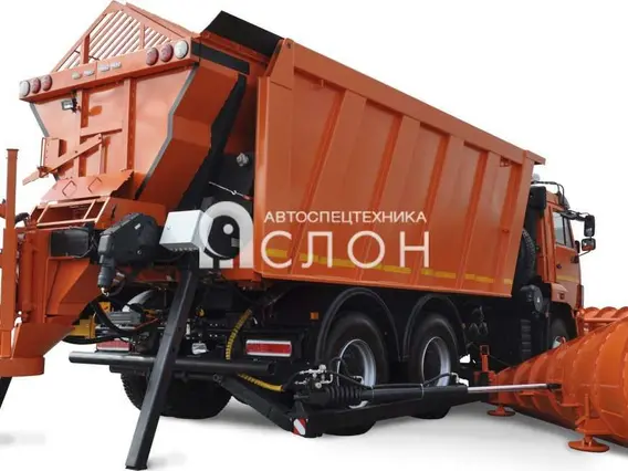 Дорожно-уборочный автомобиль Камаз 65207 2025 года новый фото 4