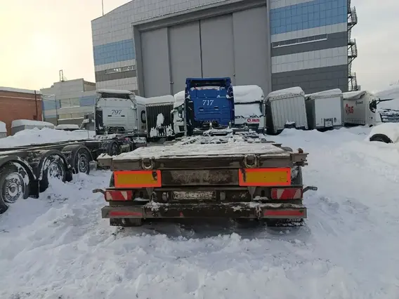Полуприцеп-контейнеровоз SEYIT USTA 13114 2023 года б/у фото 3