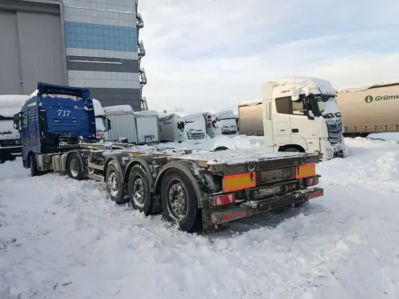 Полуприцеп-контейнеровоз SEYIT USTA 13114 2023 года б/у фото 8