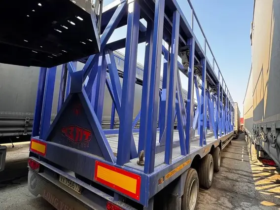 Полуприцеп-автовоз АВТОСПЕЦСЕРВИС 935914 2023 года б/у фото 9