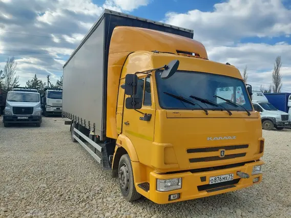 Тентованный грузовик Камаз 4308 2024 года б/у фото 3
