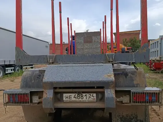 Полуприцеп-сортиментовоз СПЕЦАВТОКАМ 83703G 2022 года б/у фото 4