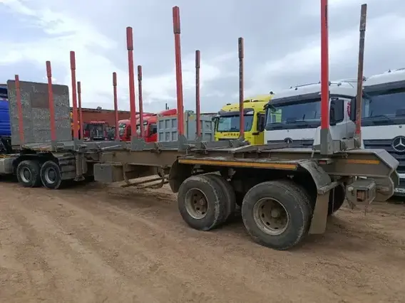 Полуприцеп-сортиментовоз СПЕЦАВТОКАМ 83703G 2022 года б/у