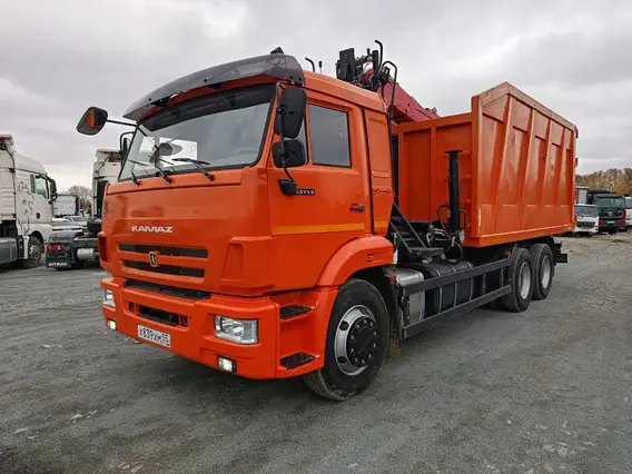 Металловоз Камаз 65115 2023 года б/у фото 3