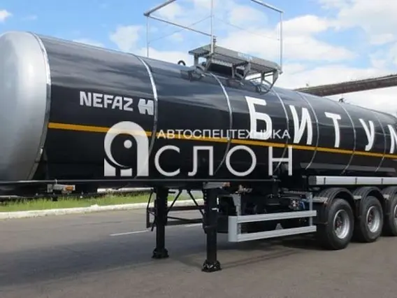 Полуприцеп битумовоз/нефтевоз НЕФАЗ 9693 2025 года новый фото 8