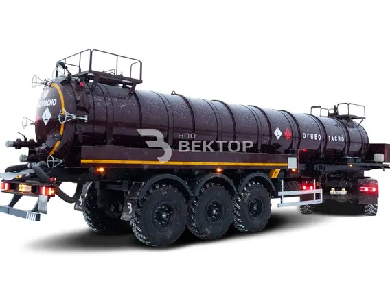 Полуприцеп-цистерна вакуумная ППЦ 25ОД  б/у
