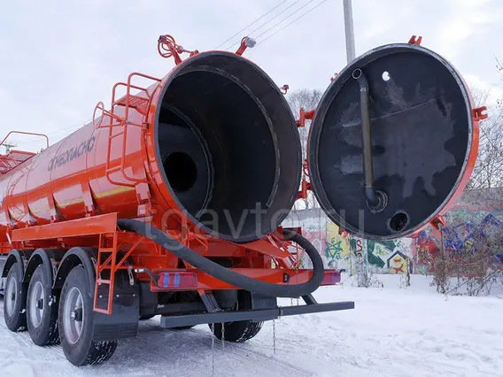 Полуприцеп-бензовоз ППЦ Полуприцеп-цистерна ППЦ-30-ОД АКН б/у фото 4