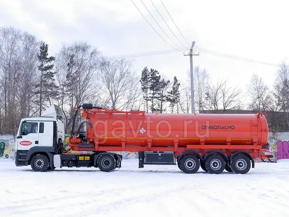Полуприцеп-бензовоз ППЦ Полуприцеп-цистерна ППЦ-30-ОД АКН б/у фото 12
