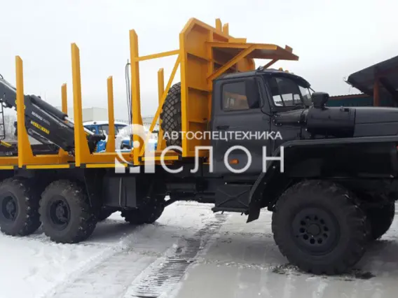 Сортиментовоз с КМУ Урал 4320 2025 года новый фото 3