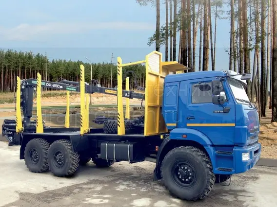 Сортиментовоз с КМУ Камаз 43118  б/у