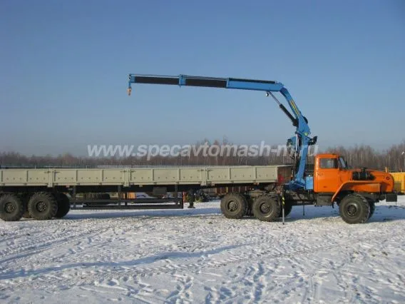 Тягач с КМУ Урал 44202  новый