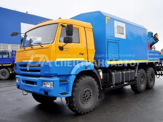 ТБМ ТБМ Камаз 43118 с КМУ ИМ-20 (спальное место)  б/у