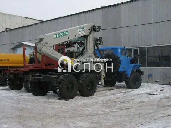Тягач с КМУ Урал 4320 2025 года новый фото 2