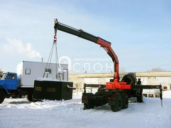 Тягач с КМУ Урал 4320 2025 года новый фото 5