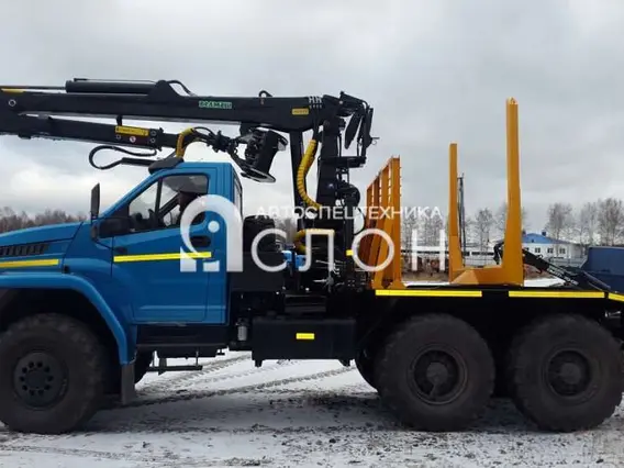 Лесовоз Урал Next 5557 2025 года новый фото 3