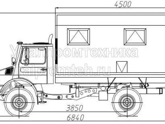 ПАРМ Mercedes-Benz Unimog  б/у