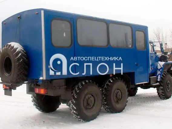 Вахтовый автобус Урал 3255 2025 года новый фото 2