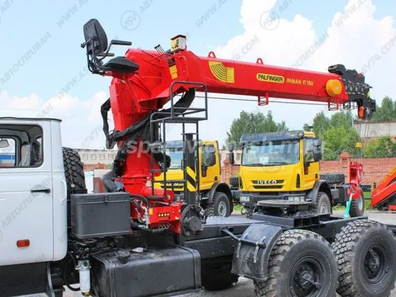 Тягач с КМУ Урал 4320  новый