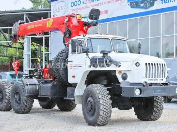 Тягач с КМУ Урал 4320  новый фото 3
