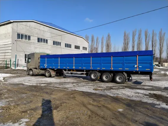 Полуприцеп-зерновоз FOXtrailer 8079 2020 года новый фото 3
