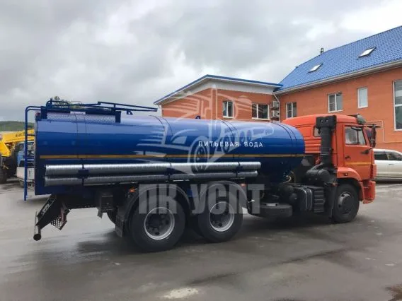 Пищевая автоцистерна АЦПТ Камаз 65115 б/у фото 3