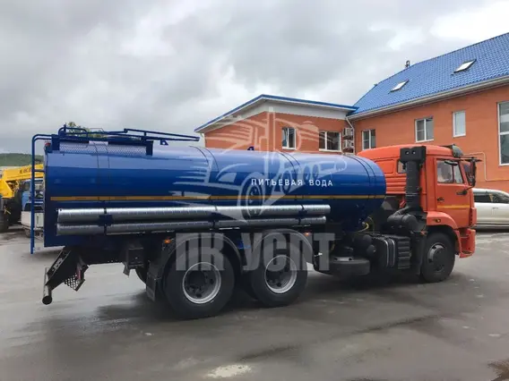 Пищевая автоцистерна АЦПТ Камаз 65115  б/у фото 3