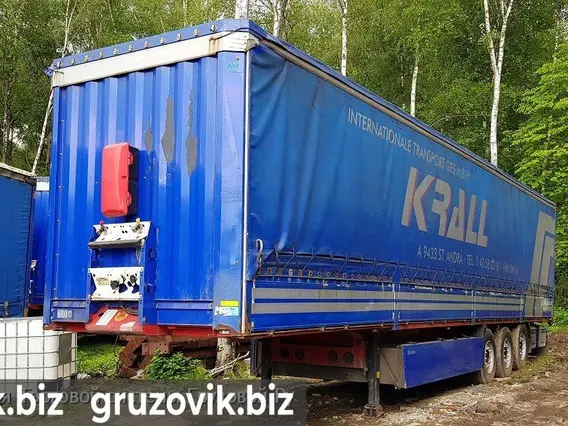 Шторный полуприцеп Krone Profi Liner 2011 года б/у фото 2