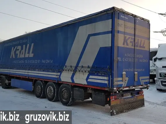 Шторный полуприцеп Krone Profi Liner 2011 года б/у фото 8