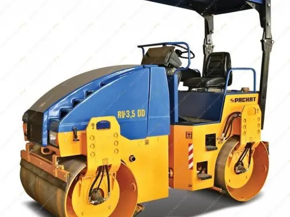 Дорожный каток Раскат RV-3,5 DD 2019 года б/у