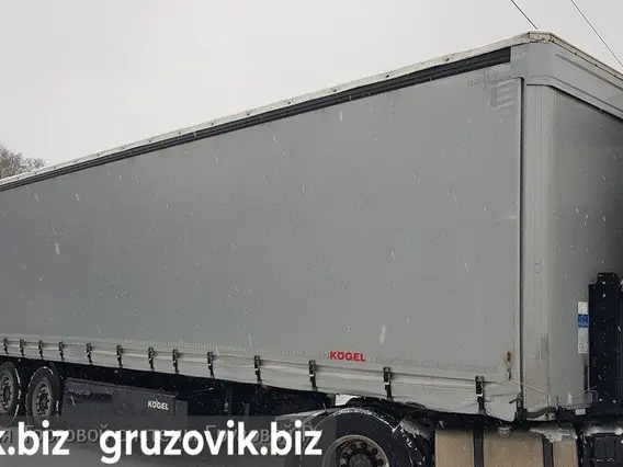 Шторный полуприцеп Kogel Cargo Strong SN 24 P 120V-1.130 2019 года б/у фото 14