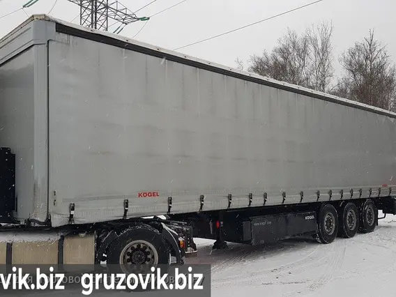 Шторный полуприцеп Kogel Cargo Strong SN 24 P 120V-1.130 2019 года б/у фото 15