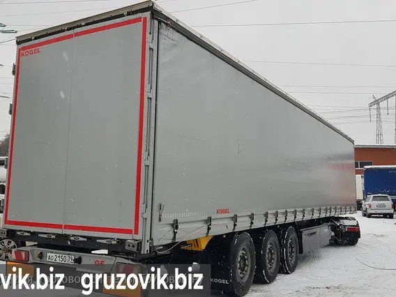 Шторный полуприцеп Kogel Cargo Strong SN 24 P 120V-1.130 2019 года б/у фото 16