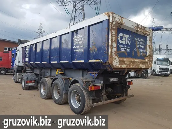 Самосвальный полуприцеп GT7 ППС-К 28 2015 года б/у фото 4