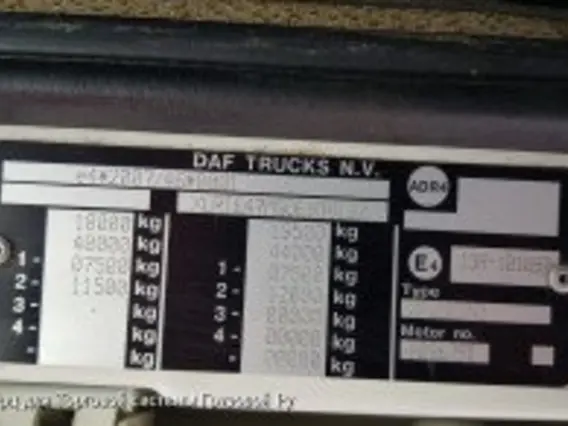 Тягач DAF XF 105.460 Space Cab ATe 2012 года новый фото 23
