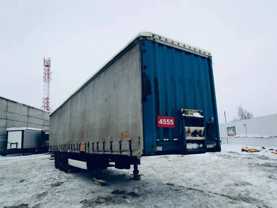 Шторный полуприцеп Krone sdp27 2005 года б/у фото 10