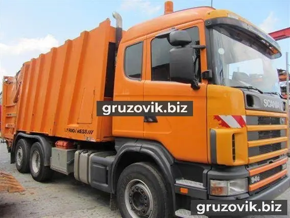 Мусоровоз Scania L94 2000 года б/у фото 5