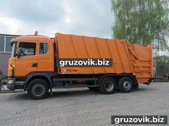 Мусоровоз Scania L94 2000 года б/у фото 6