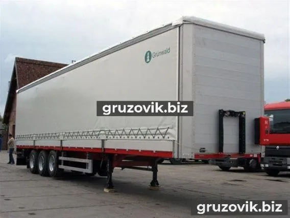 Шторный полуприцеп Grunwald Grunwald 2018 года новый фото 6