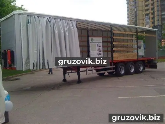 Шторный полуприцеп Grunwald Grunwald 2018 года новый фото 6
