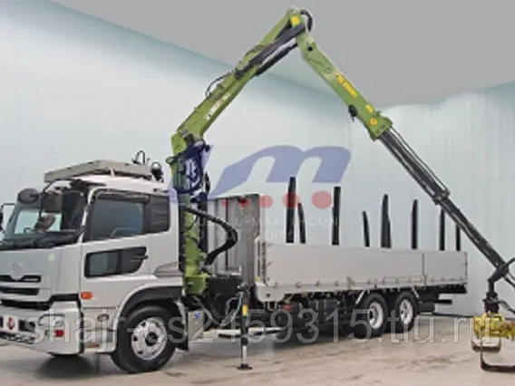 Лесовоз с КМУ Nissan Truck 2008 года б/у