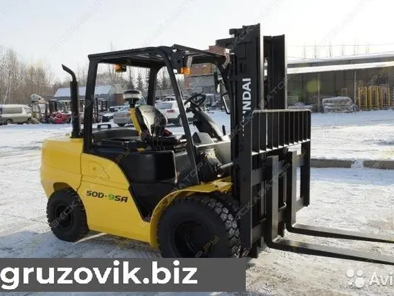 Вилочный погрузчик Hyundai 50D-9SA 2016 года б/у