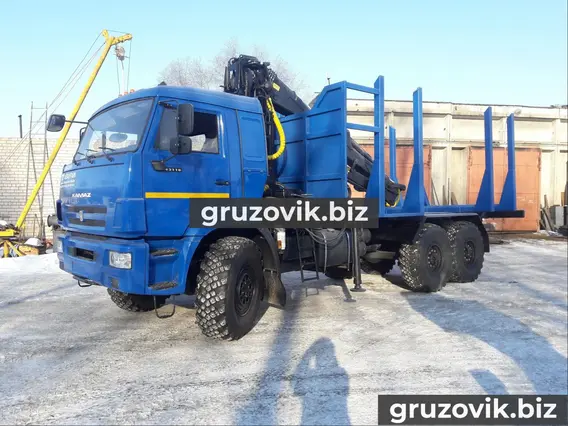 Сортиментовоз с КМУ Камаз 43118 2025 года новый