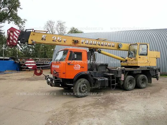 Автокран Галичанин КС-55713-1 / КАМАЗ 65115-62 2013 года б/у