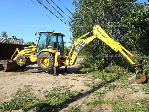 Экскаватор-погрузчик Komatsu WB93 R-5 2008 года б/у