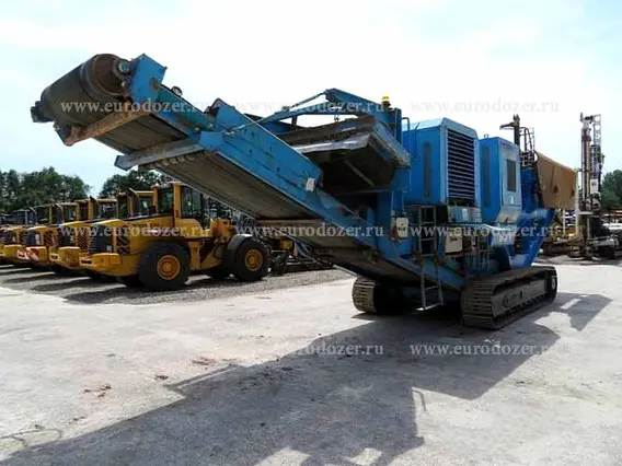 Дробильная установка Terex Pegson PREMIERTRAK 2002 года б/у